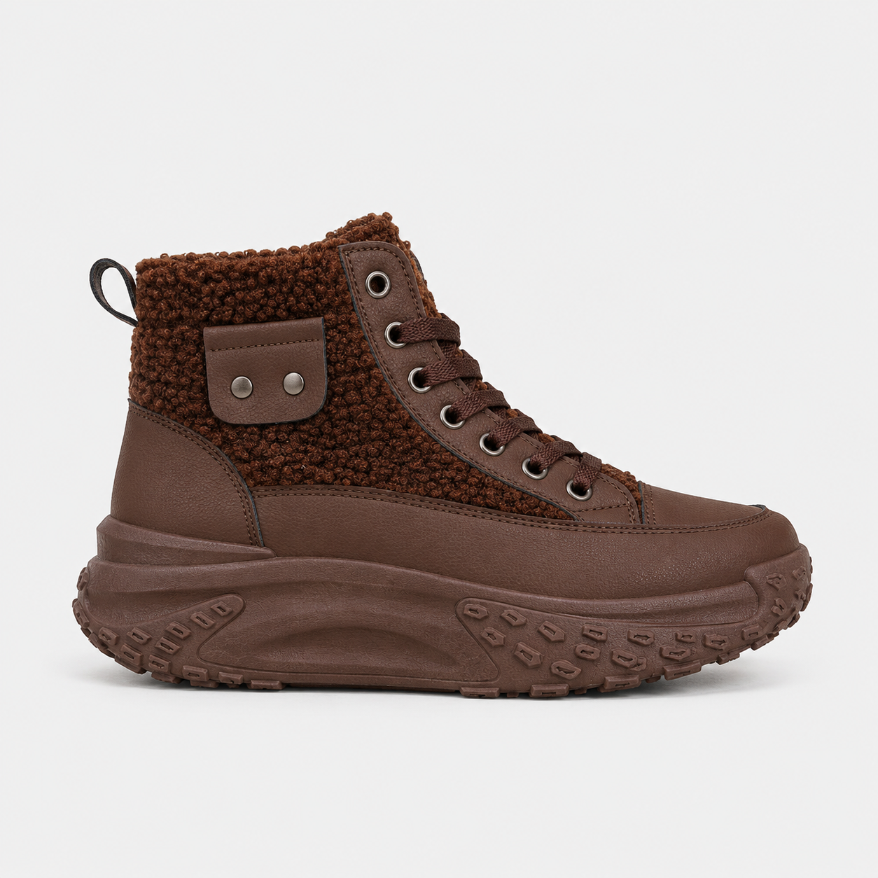 Tenis Aria Chunky de Caña Alta
